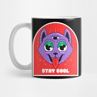 cat stay cool Mug